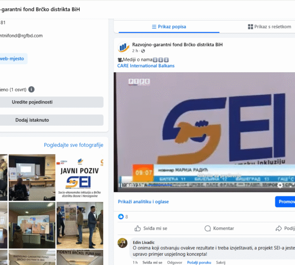 Izvještavanje Televizije RTRS o nama