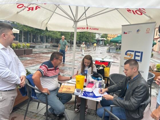 Continued Preventive Action of the Diabetic Association in Brčko – SEI Team Among Citizens