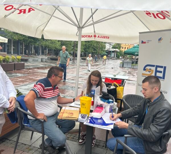 Continued Preventive Action of the Diabetic Association in Brčko – SEI Team Among Citizens