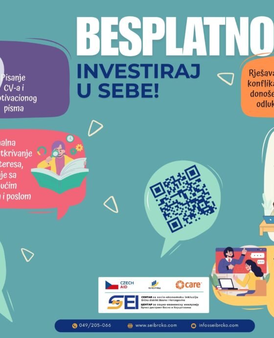 Soft Skills radionice u SEI Centru – tvoj korak ka uspjehu!