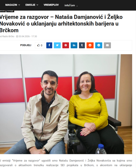 Poslušajte radijsku emisiju o rezultatima SEI projekta