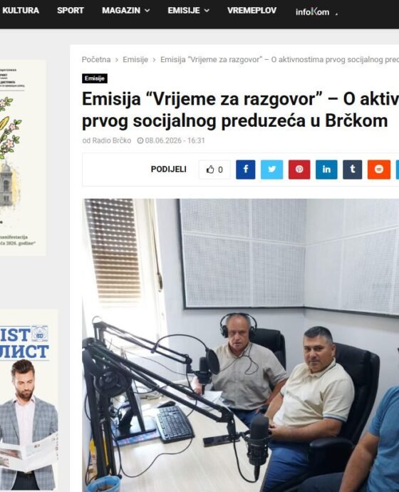 Poslušajte radijsku emisiju “Vrijeme je za razgovor”