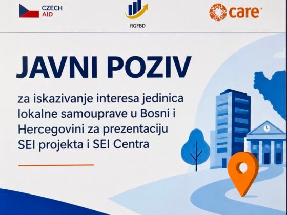 POZIV za iskazivanje interesa jedinica lokalne samouprave u Bosni i Hercegovini za prezentaciju SEI projekta i SEI Centra