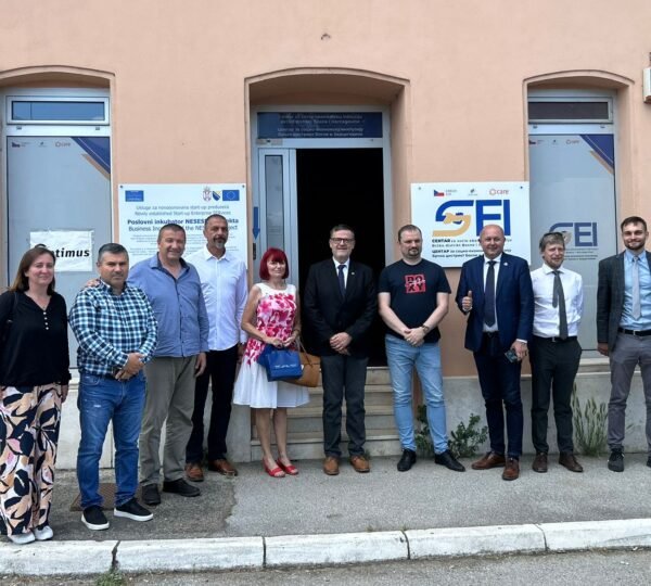 Delegacija Senata i Ambasade Češke Republike u radnoj posjeti SEI centru