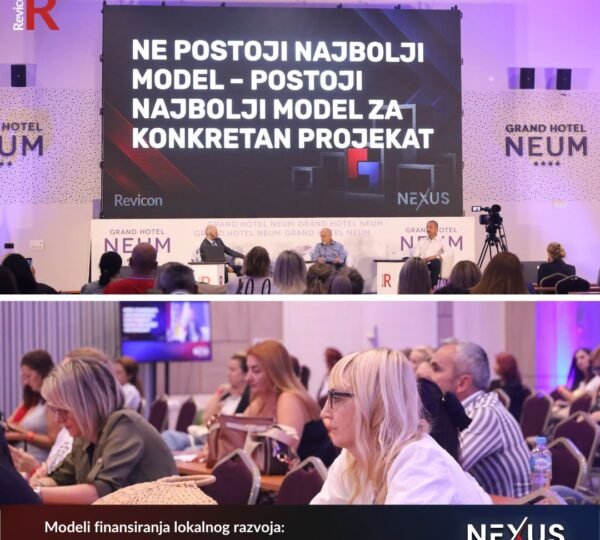 SEI projekt predstavljen na Međunarodnom kongresu REVICON NEXUS u Neumu
